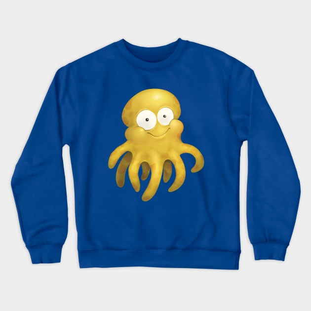 Happppppppy Crewneck Sweatshirt by ChurchOfRobot